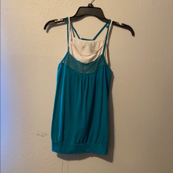 Tank top with built in cami - Picture 1 of 3